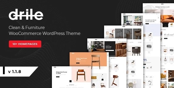 Drile – Furniture WooCommerce WP Theme 1.1.8