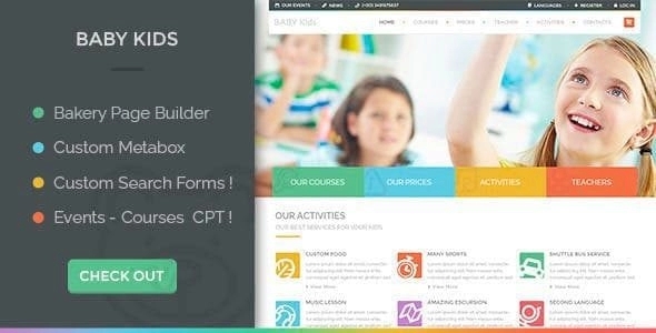Baby Kids – Education Primary School For Children 4.5
