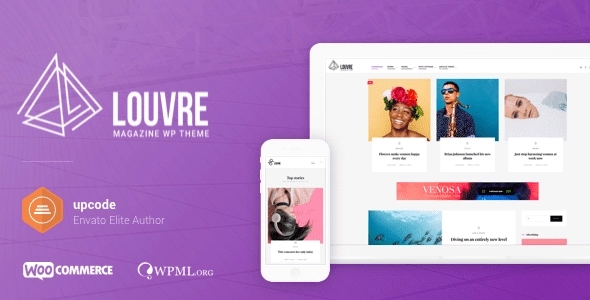 Louvre – Minimal Magazine and Blog WP Theme 1.0.8