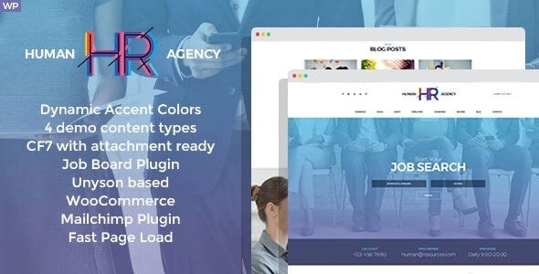 HR Human Consult – Searching & Recruiting WP Theme 1.3.0