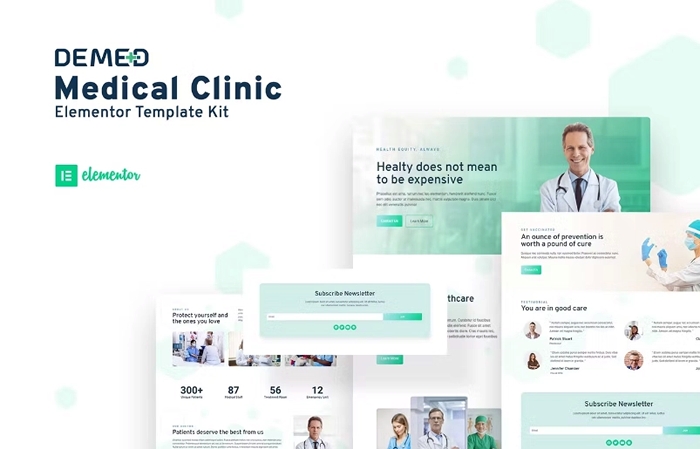 Demed – Medical Clinic Elementor Template Kit 1.0.0