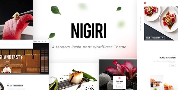 Nigiri – Restaurant Theme 1.4