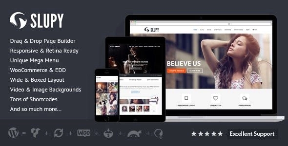 Slupy – Responsive Multi-Purpose WordPress Theme 1.1.8