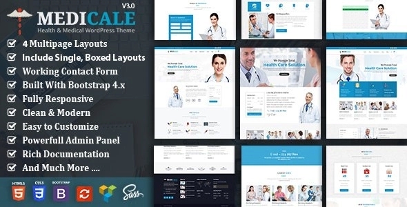 Medicale – Health Dentist WP Theme 3.0