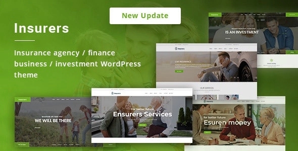 Insurers – Insurance Agency WordPress Theme 3.1.1