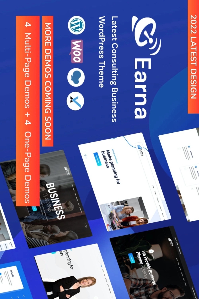 Earna – Consulting Business WordPress Theme 1.0.1