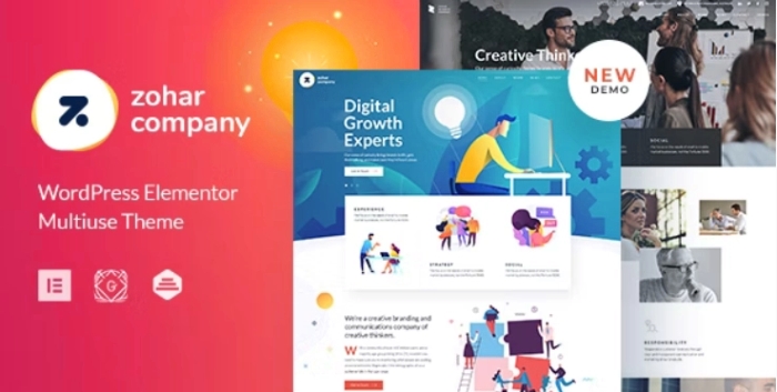 Zohar – Business Consulting WP Theme 1.2.4
