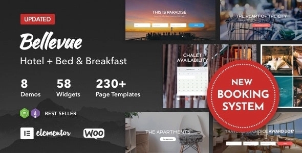 Bellevue – Hotel + Bed and Breakfast Booking Calendar 4.2.6