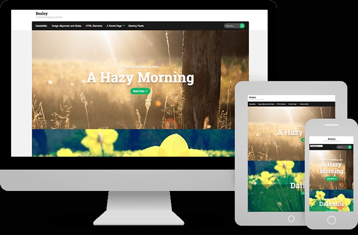 Bexley wordpress blogging theme 2.3.1