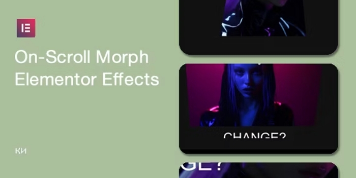 On-Scroll Morph Effects for Elementor 1.1.0