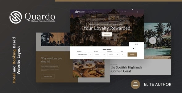 Quardo – Deluxe Hotels WordPress Theme 1.0.0