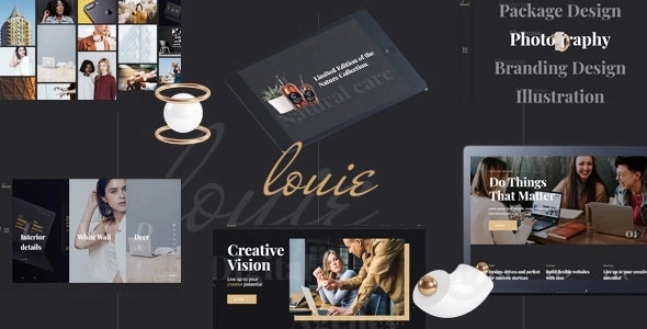 Louie – Modern Portfolio Theme for Agencies 1.1.0