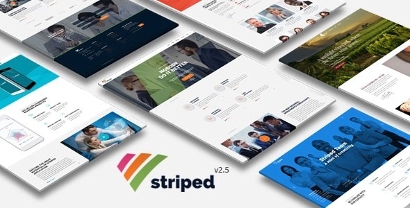 Striped – Multipurpose Business and Corporate 2.8