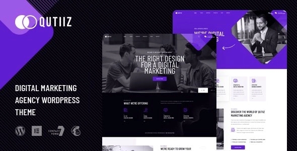 Qutiiz – Digital Marketing Agency WP Theme 1.2.1