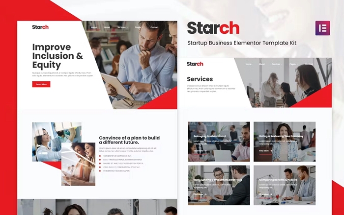 Starch – Business Elementor Template Kit 1.0.0
