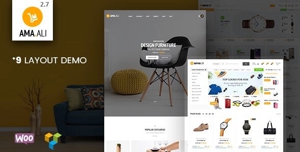 Ama.Ali – Market Furniture Shop WooCommerce 2.7