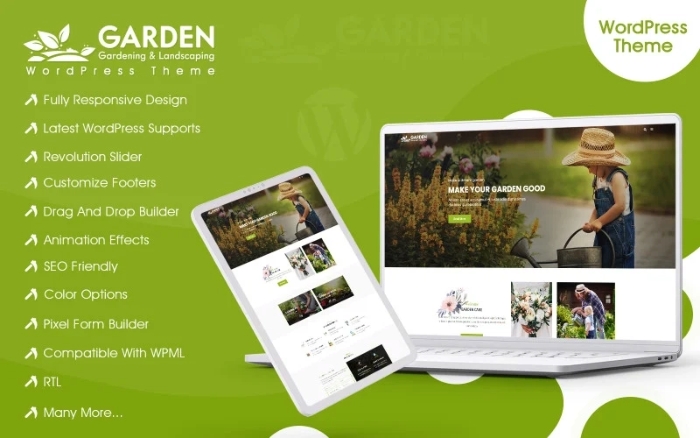 Garden – Gardening and Landscaping WP Theme 1.0.0