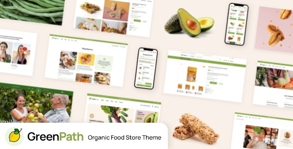 GreenPath – Organic Food Store WordPress Theme 1.0