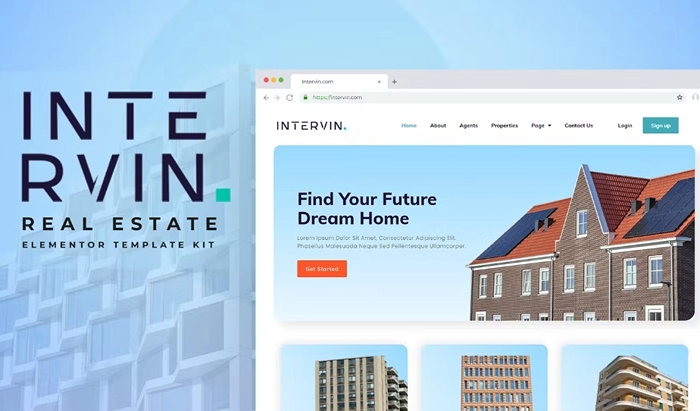 Intervin – Real Estate Elementor Template Kit 1.0.0