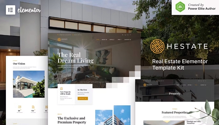 Hestate – Real Estate Elementor Template Kit 1.0.0