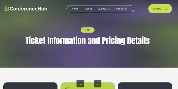 ConferenceHub - Professional Event Elementor Template Kit 1.0.0