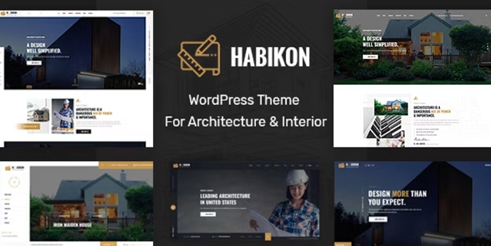 Habikon – Architecture and Interior Design WordPress Theme 1.3