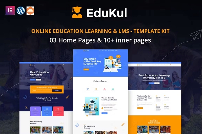 Edukul – Online Learning & Education Template Kit 1.0.0