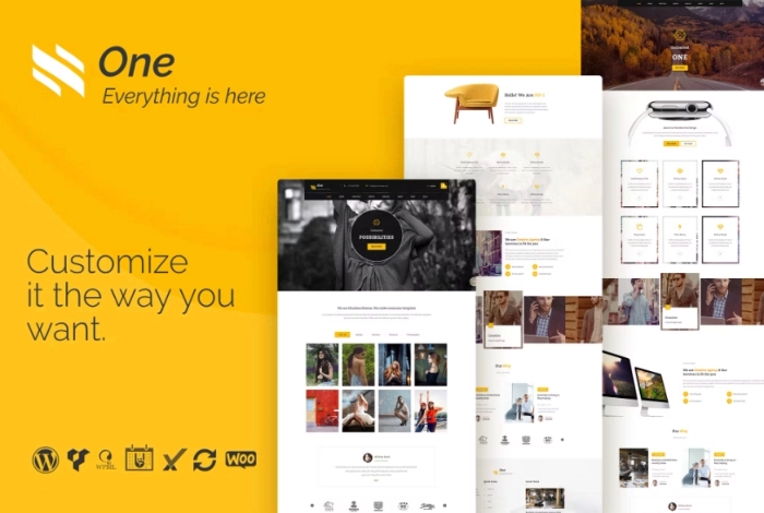 One – Business Agency Events WooCommerce 1.3