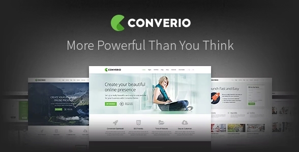 Converio β Responsive Multi-Purpose WP Theme 1.0.36