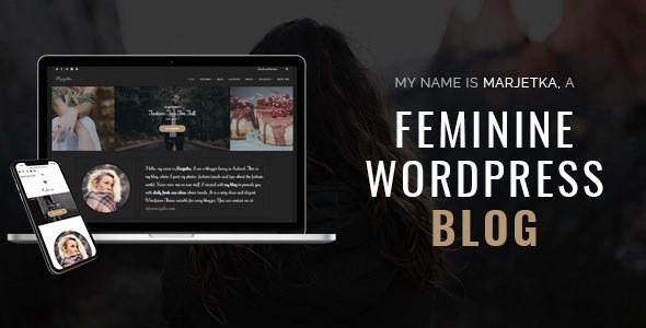 Marjetka – A Responsive Feminine WordPress Blog Theme 2.0