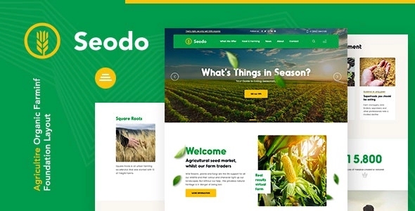 Seodo – Agriculture Farming Foundation WP Theme 1.0.1