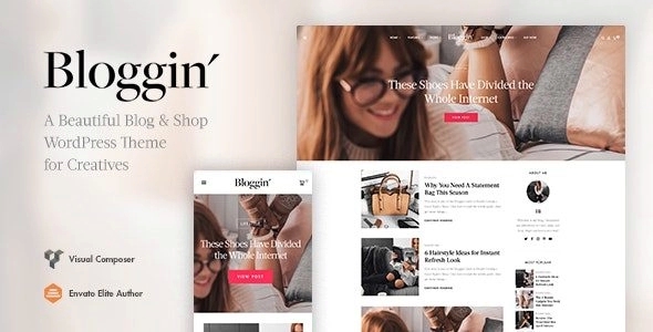 Blggn – A Responsive Blog & Shop WordPress Theme 1.4.0