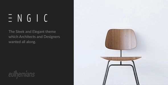 Engic - A Sleek Multiuse Responsive WP Theme 2.3.1
