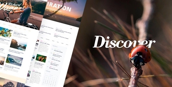 Discover – Travel & Lifestyle MultiConcept Blog 1.0.0