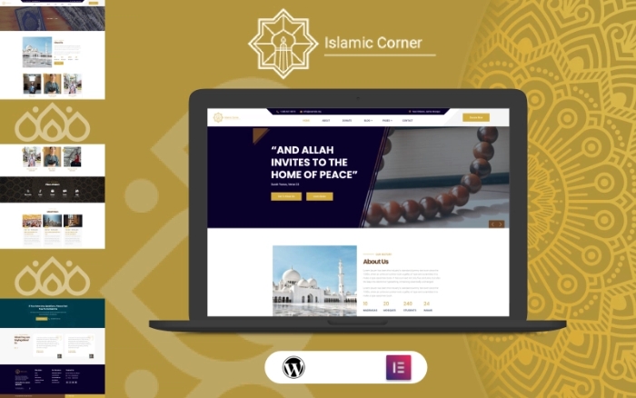 Islamic Corner WordPress Theme 1.0.0