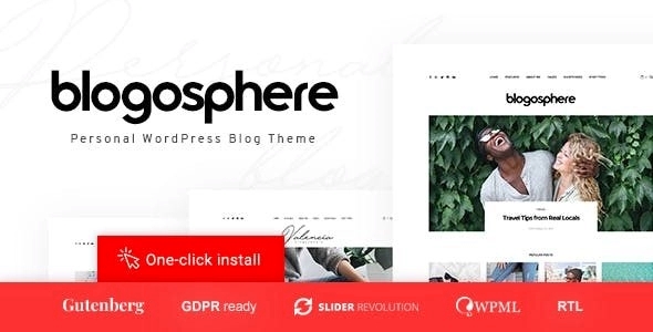Blogosphere – Multipurpose Blogging Theme 1.1.2
