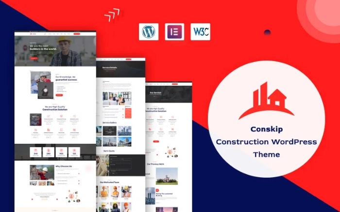 Conskip – Construction And Renovation WP Theme 1.0.0