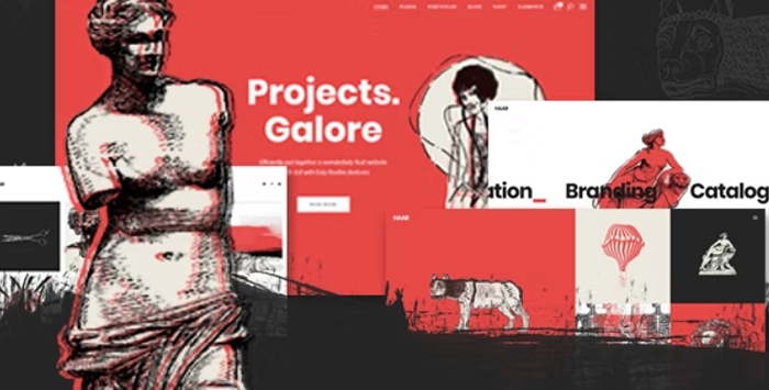 Haar – Portfolio Theme for Designers Artists and Illustrators 1.6