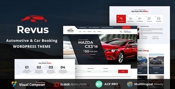 Revus – Automotive & Car Rental WP Theme 2.1.2