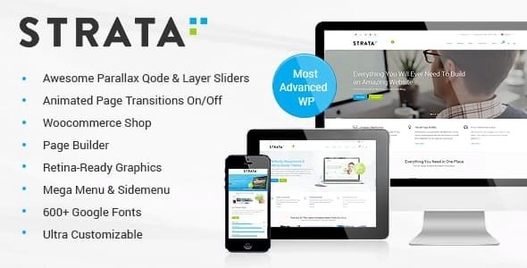 Strata – Professional Multi-Purpose Theme 3.3