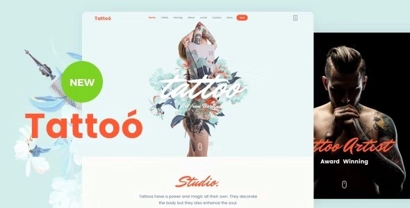 Tattoo – WordPress Theme 16.6