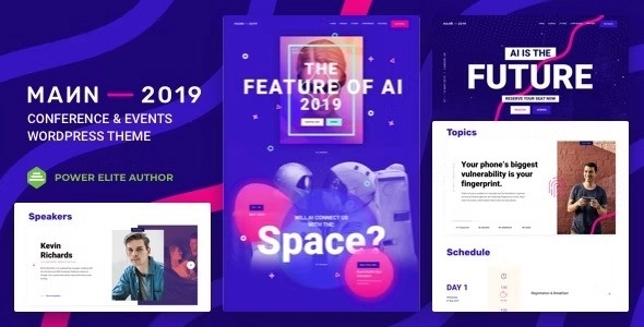 Mann Conference WordPress Theme 13.1