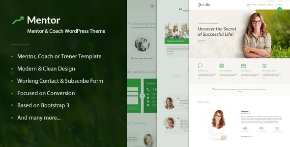 Mentor – Personal Development Coach WP Theme 2.3.2