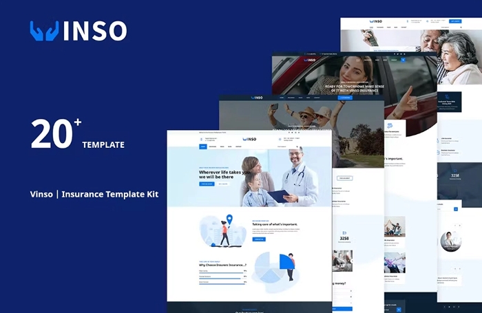 Vinso – Insurance Elementor Template Kit 1.0.0