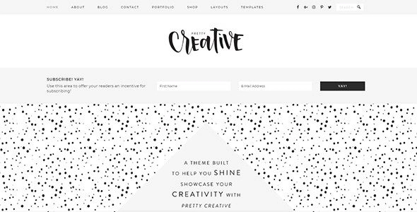 StudioPress - Pretty Creative Pro Theme + Genesis Framework Package 3.0.1