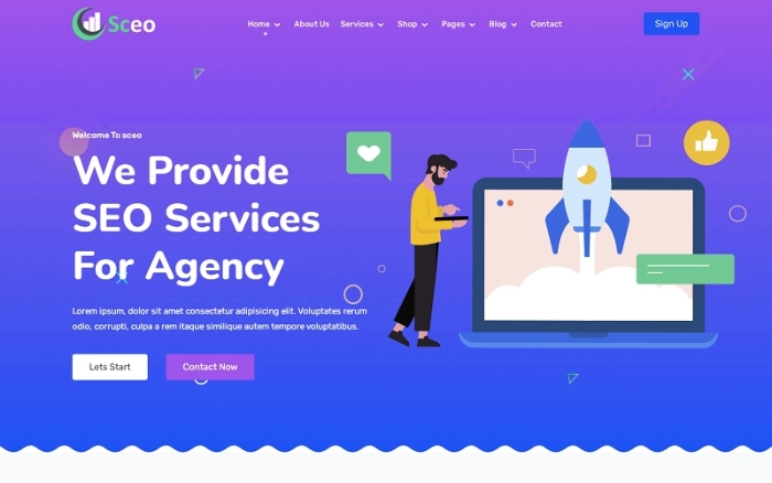 Sceo – SEO and Digital Marketing Agency WP Theme 1.0.0
