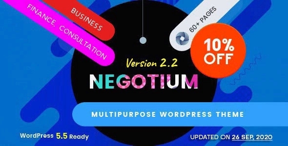 Negotium – Multipurpose Business WP Theme 2.2