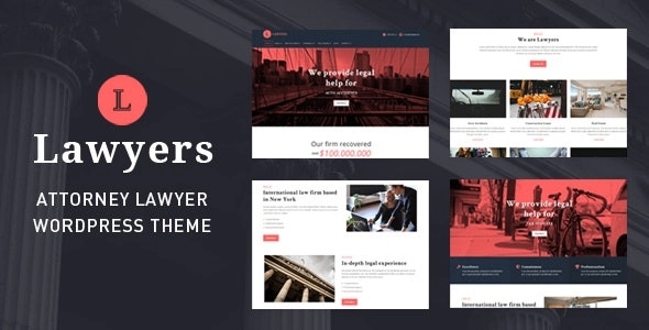 Lawyers – Responsive Business WP Theme 4.5.2