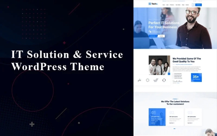 Techx – IT Solutions & Services WordPress Theme 1.0.0