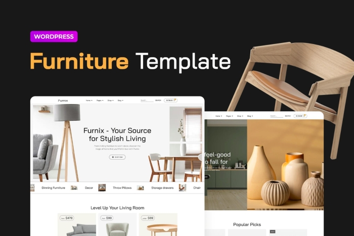 Furnix – eCommerce Store Elementor Pro Template Kit 1.0.0